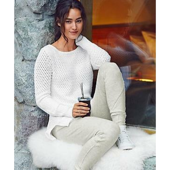 Athleta Sweaters - NWOT Athleta White Cypress Sweater